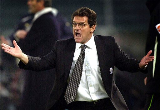 SOCCER ENGLAND CAPELLO