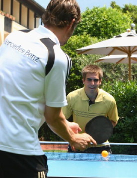 Arne Friedrich and Philipp Lahm