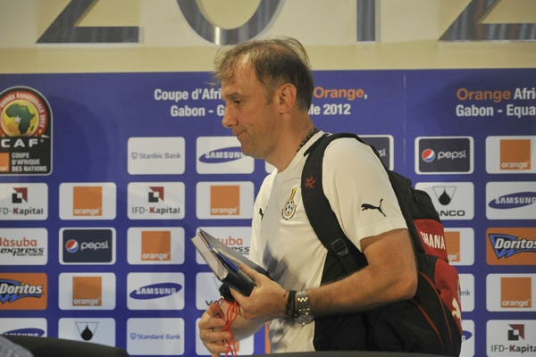 Ghana boss Stevanovic [Credit: Daily Graphic]