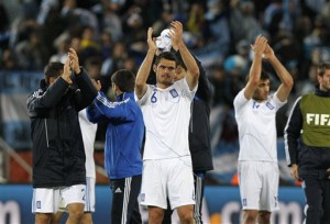 Dejected Greek Players