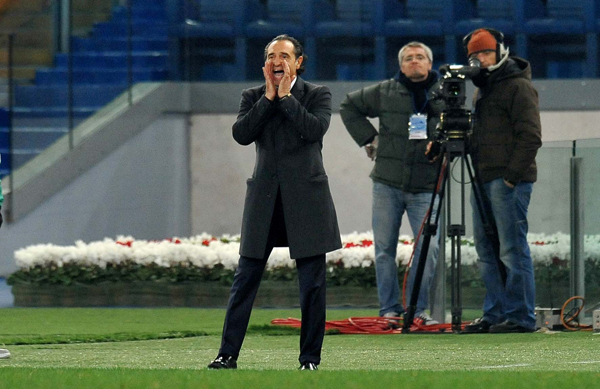 Prandelli shouting