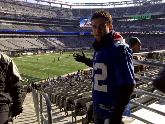 Rossi @ Giants game 12-24