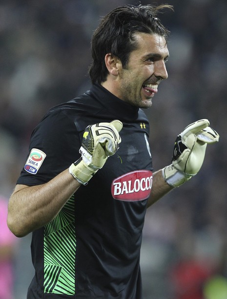 Buffon excited