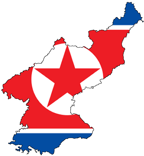 south korea and north korea map. North Korea have seemingly