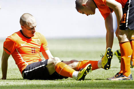 robben injured