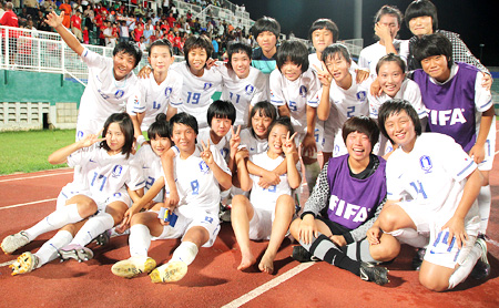 with Yeo Min-Ji scoring a with Yeo Min-Ji scoring a