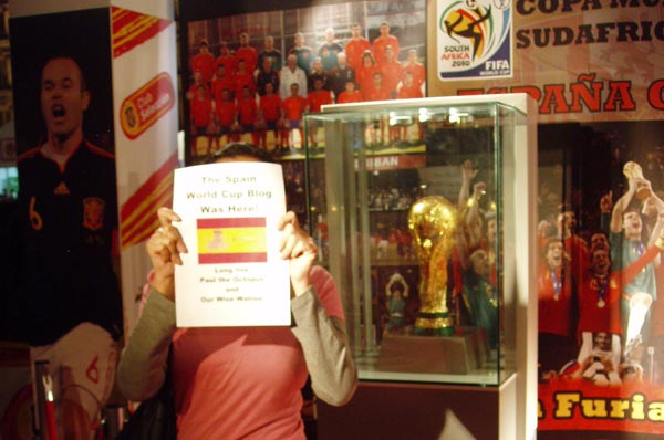 The Spain World Cup Blog Was Here!