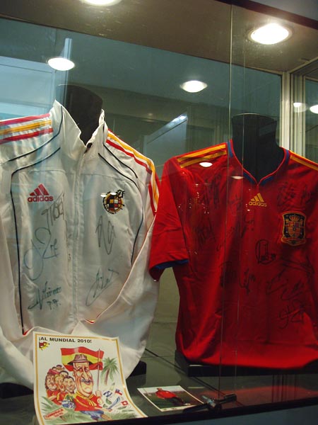 SpainWorldCupSignedShirt