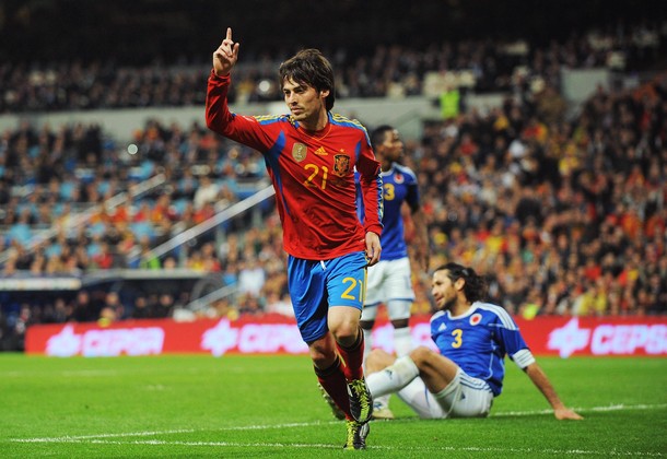 Goalscorer Silva seems to agree with me  in his lack of excitement...