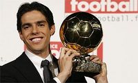 Kaka Wins Ballon d’Or