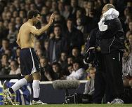 Hossam Ghaly getting shirty