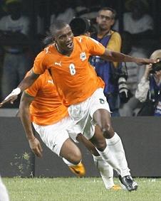 Kalou scores against Nigeria