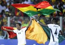 Ghana flag semi