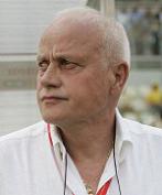 Otto Pfister Cameroon manager looking into the distance, probably angrily