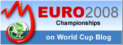 Euro 2008 on WCB logo