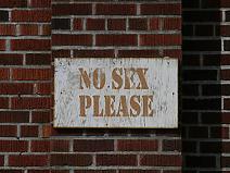no sex please
