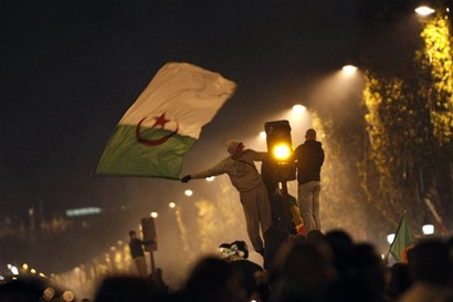France Algeria Egypt Soccer Reaction