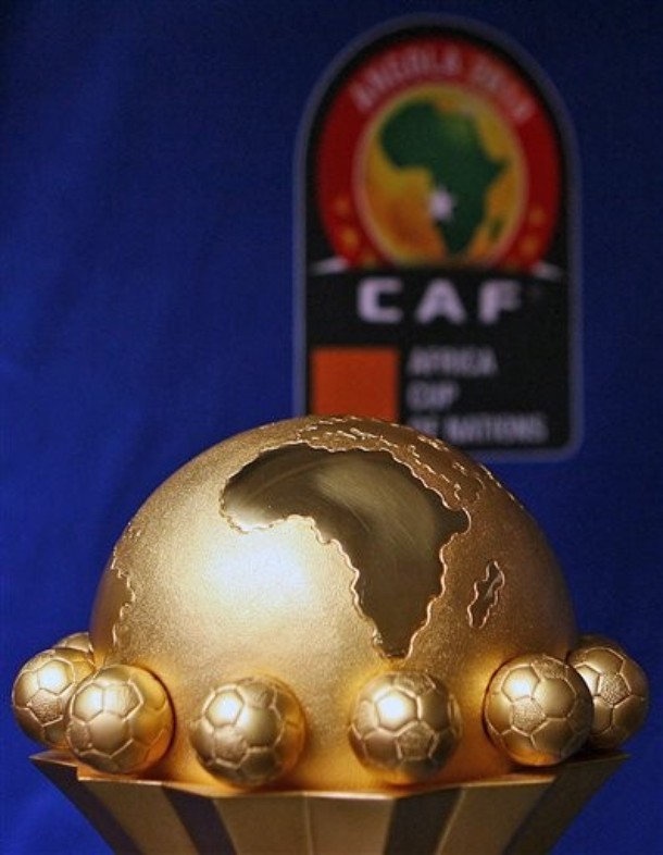 SOUTH AFRICA SOCCER AFRICAN CUP OF NATIONS TROPHY
