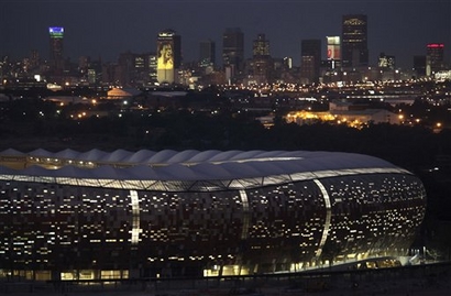 SOUTH AFRICA WCUP SOCCER CITY STADIUM