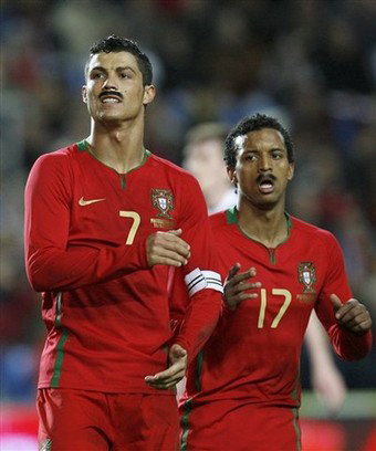 cristiano ronaldo nani taches