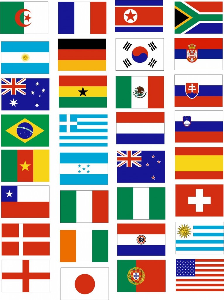 World Cup Countries 2010